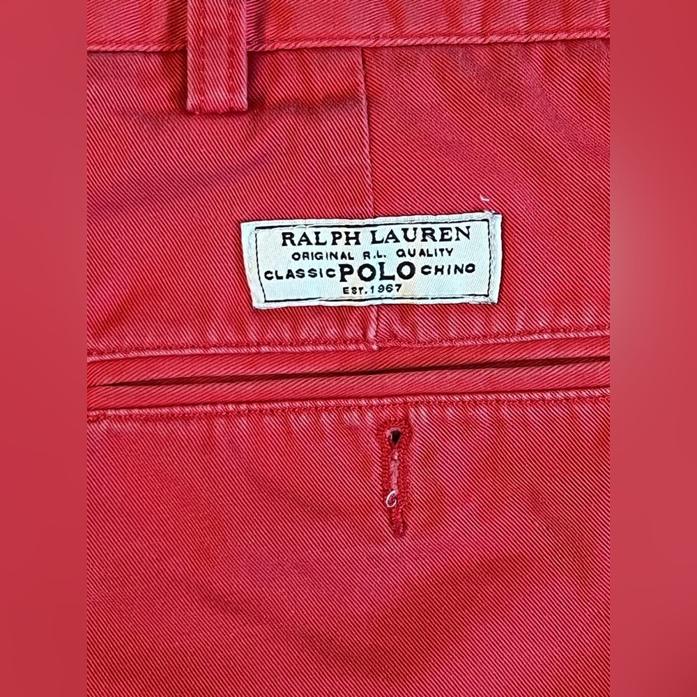 POLO RALPH LAUREN Classic Fit Shorts 5pocket Size 40 Golf Preppy Casual A32 - Picture 4 of 8